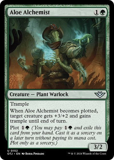 Aloe Alchemist (Outlaws of Thunder Junction) Near Mint