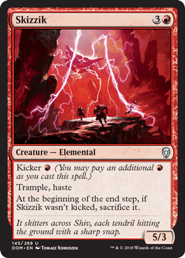 Skizzik (Dominaria) Near Mint - Nick Nack's Full Frontal Attack