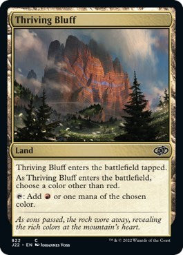 Thriving Bluff (Jumpstart 2022) Near Mint
