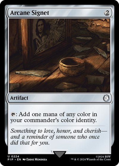 Arcane Signet (Universes Beyond: Fallout) Near Mint Foil - Nick Nack's Full Frontal Attack
