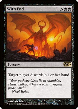 Wit's End (Magic 2013 Core Set) Near Mint - Nick Nack's Full Frontal Attack