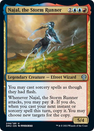 Najal, the Storm Runner (Dominaria United) Near Mint