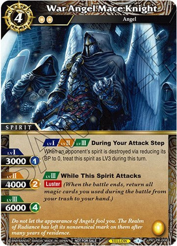 War Angel Mace Knight (Battle Spirits Saga Promo Cards) Near Mint