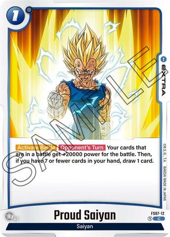 Proud Saiyan [Starter Deck: Vegeta (Mini)]