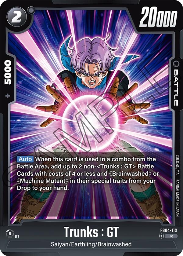 Trunks : GT - FB04-113