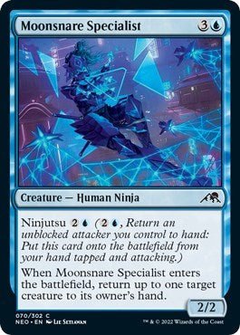 Moonsnare Specialist (Kamigawa: Neon Dynasty) Near Mint - Nick Nack's Full Frontal Attack