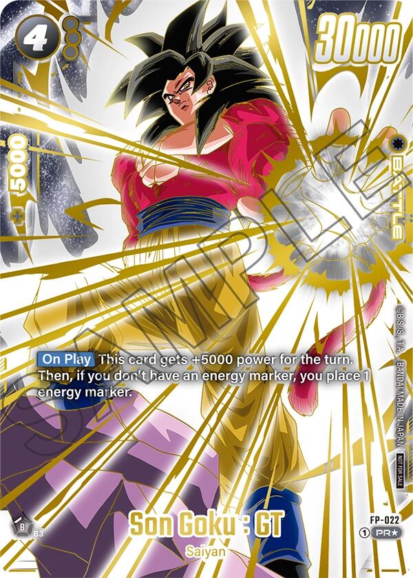 Son Goku : GT (FP-022) (Selection Pack 01 Finalist) [Tournament and Championship Promos]