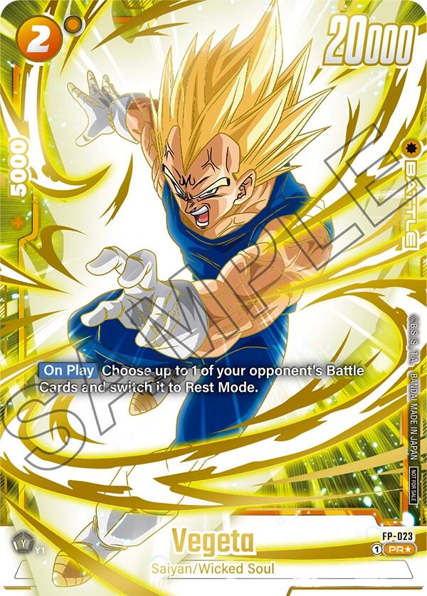 Vegeta (FP-023) (Selection Pack 01 Finalist) [Tournament and Championship Promos]