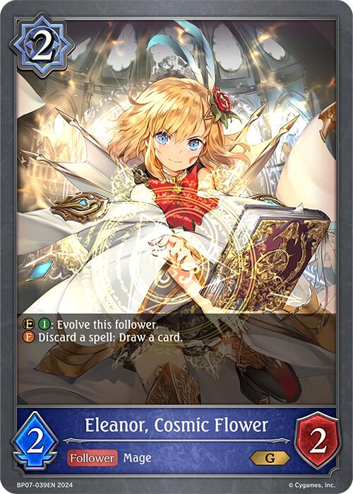 Eleanor, Cosmic Flower (BP07-039EN) [BP07: Verdant Steel]