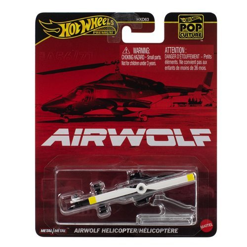 Hot Wheels Pop Culture - Airwolf Helicopter (Airwolf) - Nick Nack's Full Frontal Attack