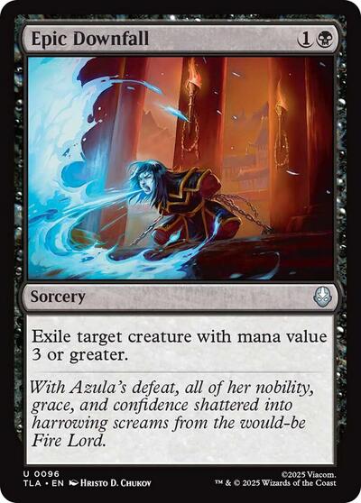 Epic Downfall (Avatar: The Last Airbender) Near Mint - Nick Nack's Full Frontal Attack