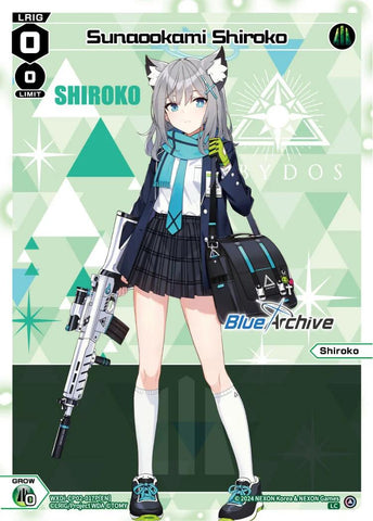 Sunaookami Shiroko (Parallel) (WXDi-CP02-017P[EN]) [Blue Archive DIVA]