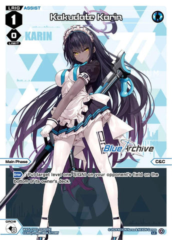 Kakudate Karin (Parallel) (WXDi-CP02-032P[EN]) [Blue Archive DIVA]