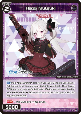 Asagi Mutsuki (WXDi-CP02-101[EN]) [Blue Archive DIVA]