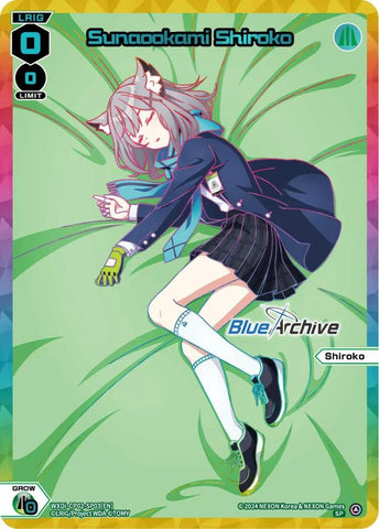 Sunaookami Shiroko (WXDi-CP02-SP03[EN]) [Blue Archive DIVA]