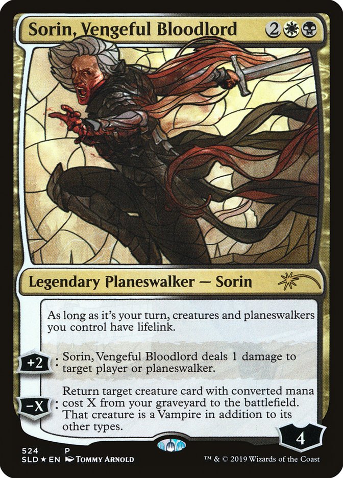 Sorin, seigneur de sang vengeur (vitrail) [Secret Lair Drop Promos] 