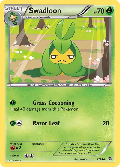 Swadloon (6) (Emerging Powers) Damaged / Poor