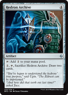 Hedron Archive (Battle for Zendikar) Near Mint - Nick Nack's Full Frontal Attack