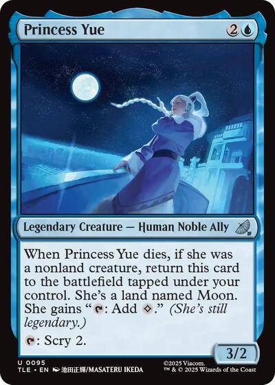 Princess Yue (Avatar: The Last Airbender: Eternal-Legal) Near Mint Foil
