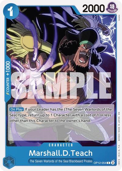 Marshall.D.Teach (Legacy of the Master) Near Mint - Nick Nack's Full Frontal Attack