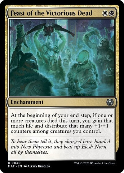 Feast of the Victorious Dead (March of the Machine: The Aftermath) Near Mint Foil