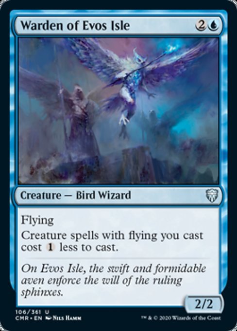 Warden of Evos Isle (Commander Legends) Near Mint - Nick Nack's Full Frontal Attack