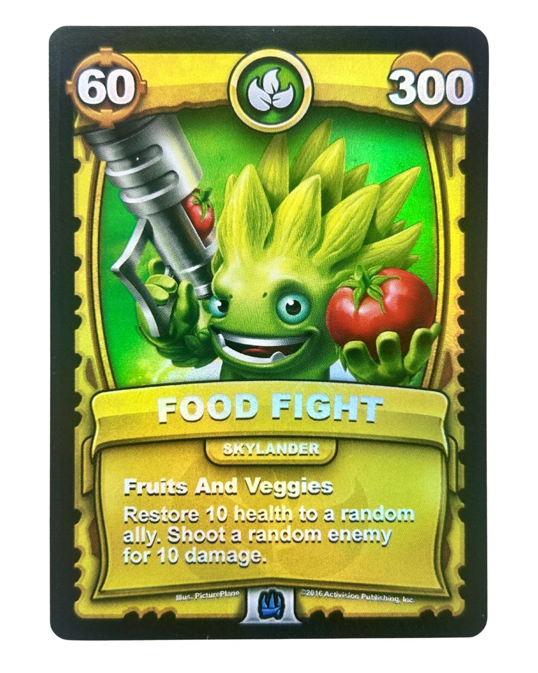Food Fight (Battlecast) (Gold Foil) - Nick Nack's Full Frontal Attack
