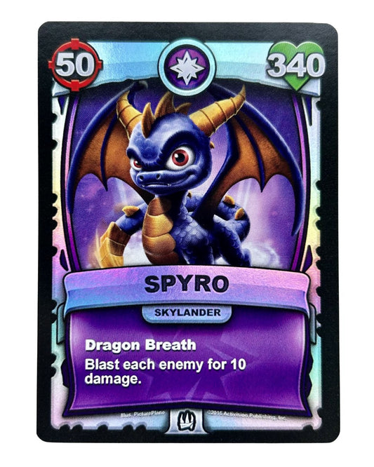 Spyro (Battlecast) (Silver Foil) - Nick Nack's Full Frontal Attack