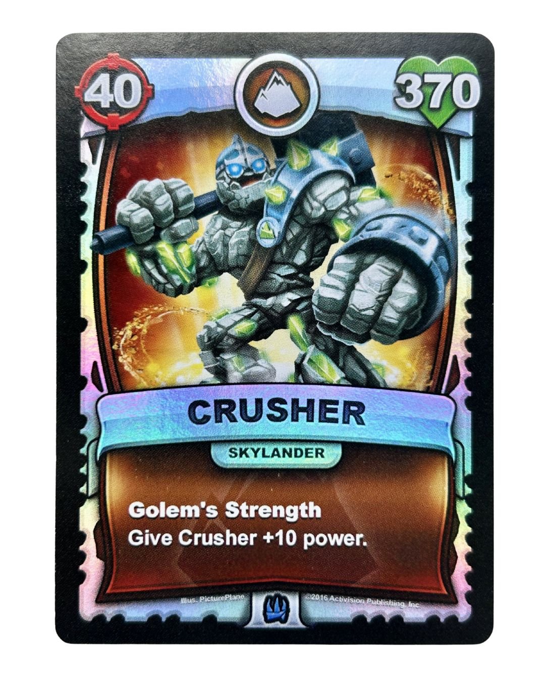 Crusher (Battlecast) (Silver Foil) - Nick Nack's Full Frontal Attack