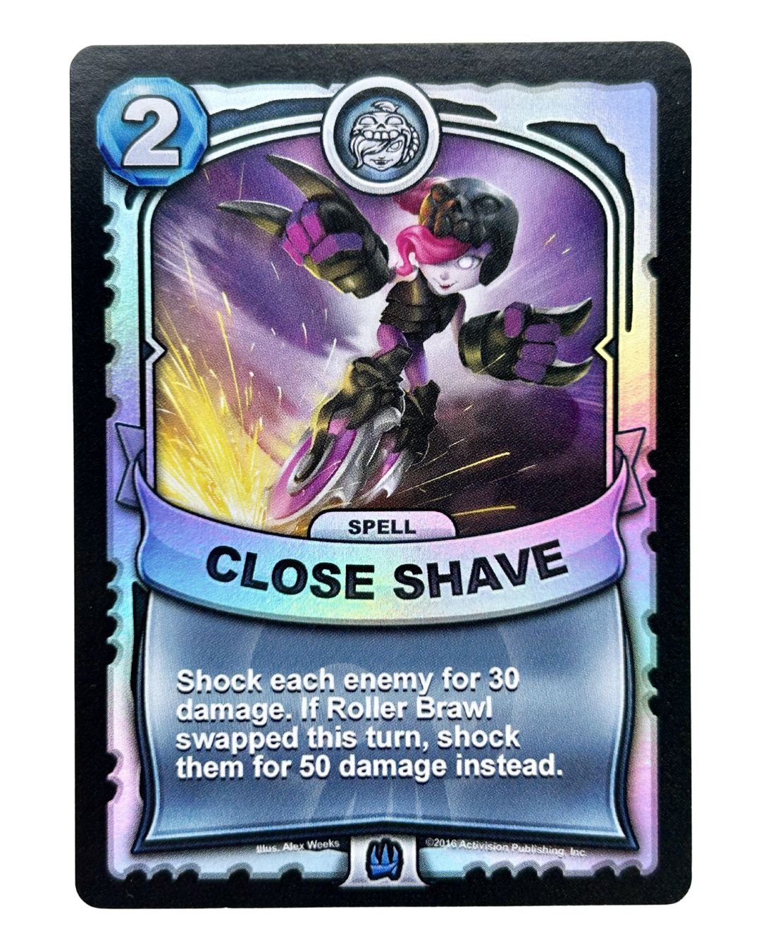 Close Shave (Battlecast) (Silver Foil) - Nick Nack's Full Frontal Attack