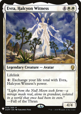 Evra, témoin d'Halcyon [Mystery Booster] 