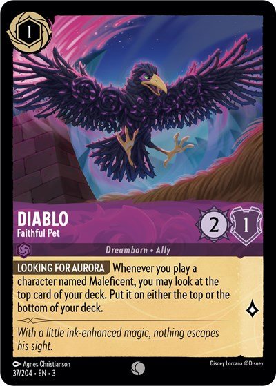 Diablo - Faithful Pet (Into the Inklands) Near Mint - Nick Nack's Full Frontal Attack