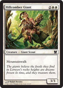 Hillcomber Giant (Modern Masters) Near Mint - Nick Nack's Full Frontal Attack