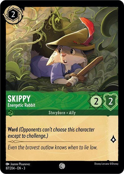 Skippy - Energetic Rabbit (Into the Inklands) Near Mint - Nick Nack's Full Frontal Attack