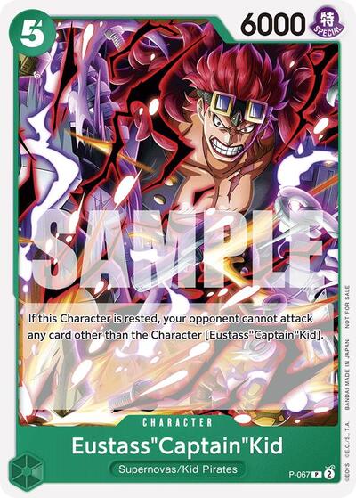 EustassCaptainKid (OP-07 Pre-Release Tournament) (One Piece Promotion Cards) Near Mint