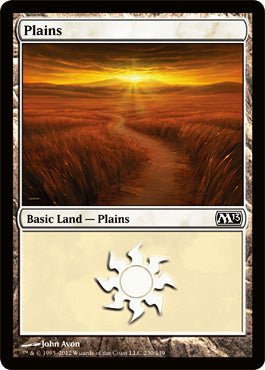 Plains (230) (Magic 2013 Core Set) Near Mint Foil - Nick Nack's Full Frontal Attack