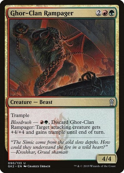 Ghor-Clan Rampager (Ravnica Allegiance: Guild Kits) Near Mint