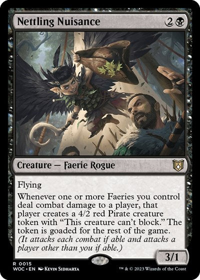 Nettling Nuisance (Commander: Wilds of Eldraine) Near Mint