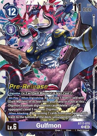 Gulfmon (Secret Crisis Pre-Release Cards) Near Mint Foil