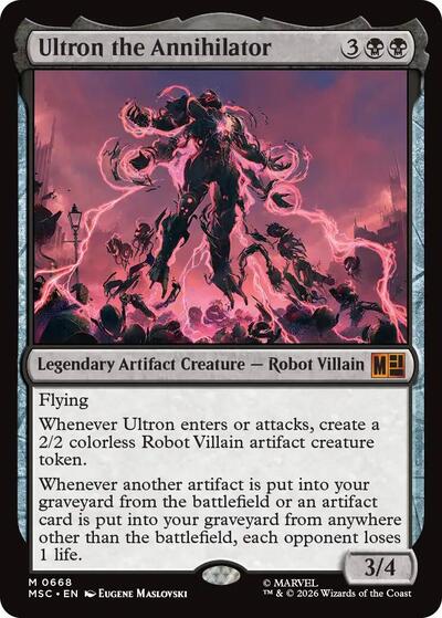 Ultron the Annihilator (Commander: Marvel Super Heroes) Near Mint