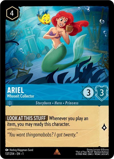 Ariel - Whoseit Collector (The First Chapter) Near Mint - Nick Nack's Full Frontal Attack