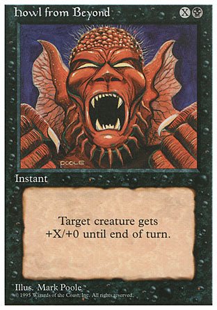 Howl from Beyond (4th Edition) Light Play - Nick Nack's Full Frontal Attack