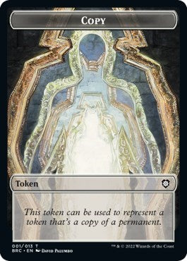 Copy / Inkling Double-sided Token (Commander: The Brothers' War) Near Mint