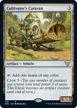 Cultivator's Caravan (Commander: Kamigawa: Neon Dynasty) Near Mint - Nick Nack's Full Frontal Attack