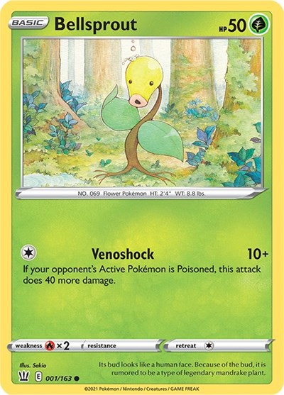 Bellsprout (SWSH05: Battle Styles) Near Mint