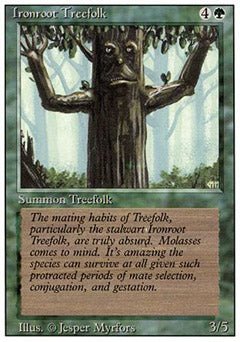 Ironroot Treefolk (Revised) Near Mint - Nick Nack's Full Frontal Attack