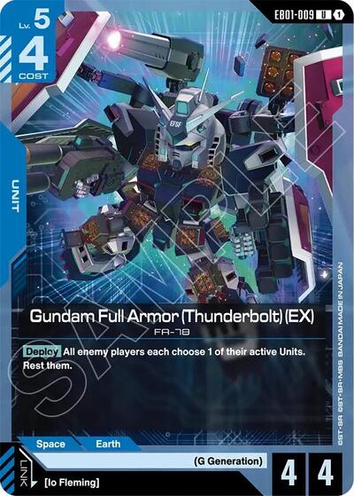 Gundam Full Armor (Thunderbolt) (EX) (Eternal Nexus) Near Mint