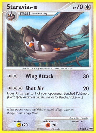 Staravia (Stormfront) Near Mint - Nick Nack's Full Frontal Attack