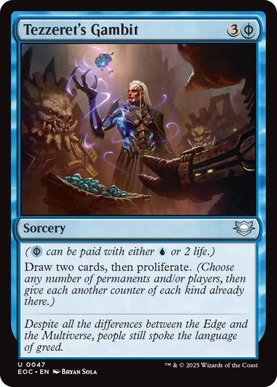 Tezzeret's Gambit (Commander: Edge of Eternities) Near Mint - Nick Nack's Full Frontal Attack