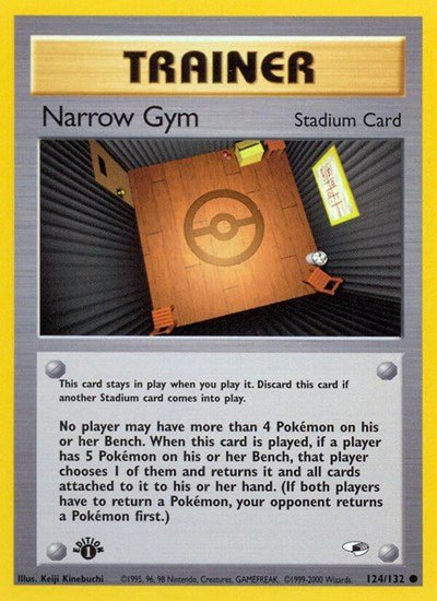 Narrow Gym (Gym Heroes) Light Play Unlimited - Nick Nack's Full Frontal Attack